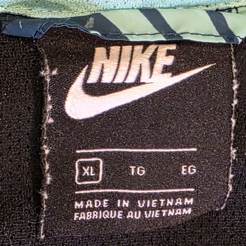 Kids Nike Windrunner Windbreaker Jacket Youth Size XL Teal & Black Unisex - Picture 4 of 7